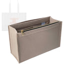 Organizer for [Large Cabas Thais, Celine] Tote Purse Bag Insert Organiser Liner Shaper (Felt, Curved Shape)
