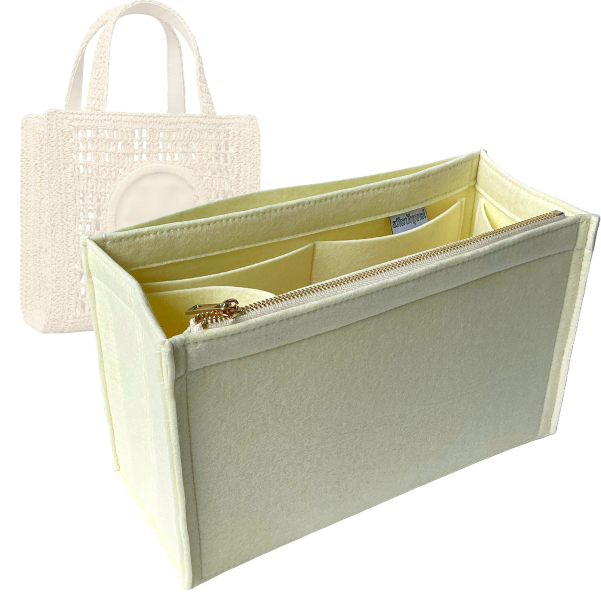 Organizer for [Mini Ella Hand-Crocheted Tote, Tory Burch] Tote