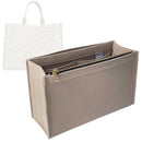 Organizer for [Large Geometric Tote Bag, Harrods] Tote Purse Bag Insert Organiser Liner Shaper (Felt, Curved Shape)