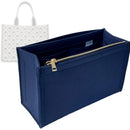 Organizer for [Medium Geometric Tote Bag, Harrods] Tote Purse Bag Insert Organiser Liner Shaper (Felt, Curved Shape)