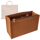 Organizer for [XL Mimi, Parker Thatch] Tote Purse Bag Insert Organiser Liner Shaper (Felt, Curved Shape)