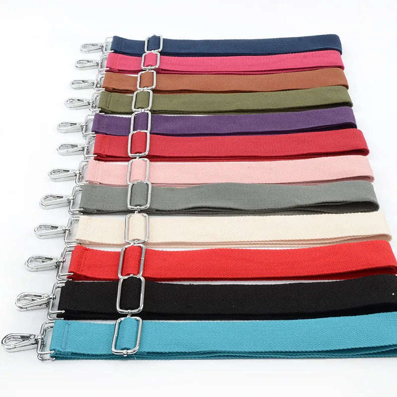 Solid Color Bag Strap for Women Shoulder Handbag Decorative Hand Messenger Belt Bag Accessories Handle Crossbody Wide Strap Part
