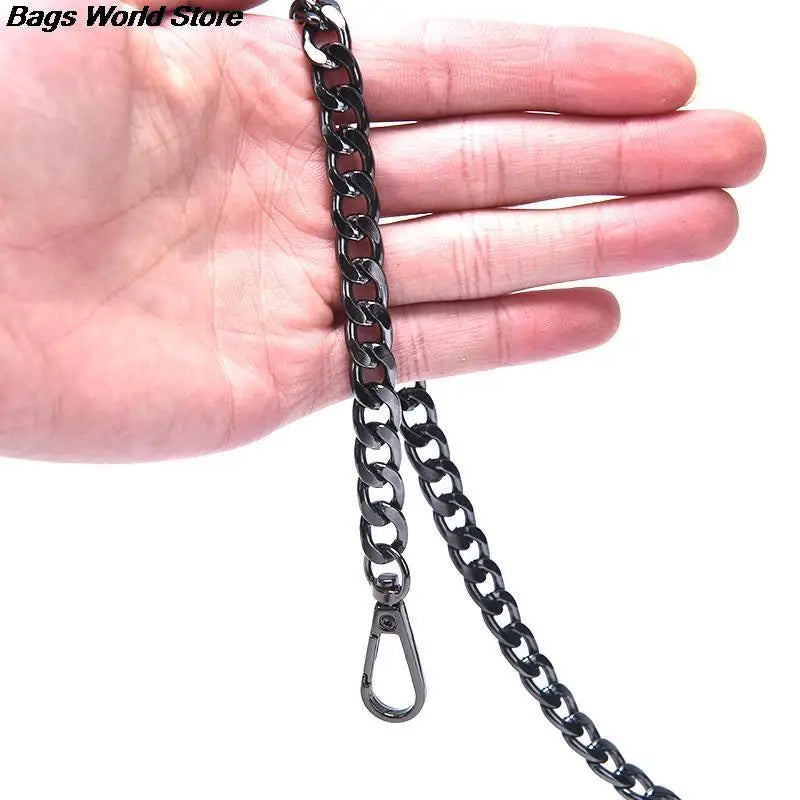 1PC 120cm Handbag Metal Chains Shoulder Bag Strap DIY Purse Chain Bag Handles Bag Accessories Chain