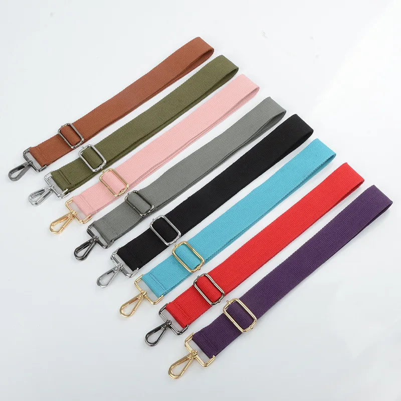 Solid Color Bag Strap for Women Shoulder Handbag Decorative Hand Messenger Belt Bag Accessories Handle Crossbody Wide Strap Part