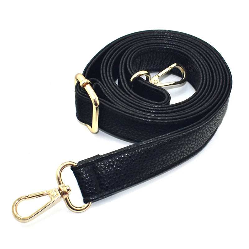 130*2.5CM Adjustable Long Women Men Lady PU Leather Bag Strap Belt Replacement Shoulder CrossBody Bag Band Accessories KZ0349