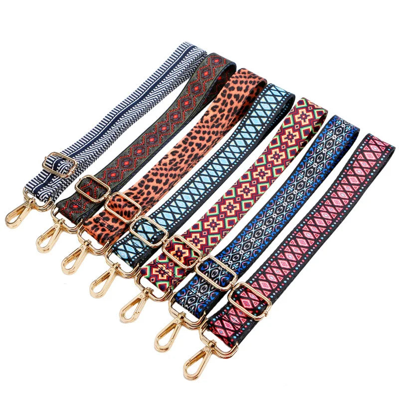 140cm Women Shoulder Bag Strap Belt Nylon Obag Handle For Handbag DIY Bag Accessories Part Adjustable Decorative Handle Ornament