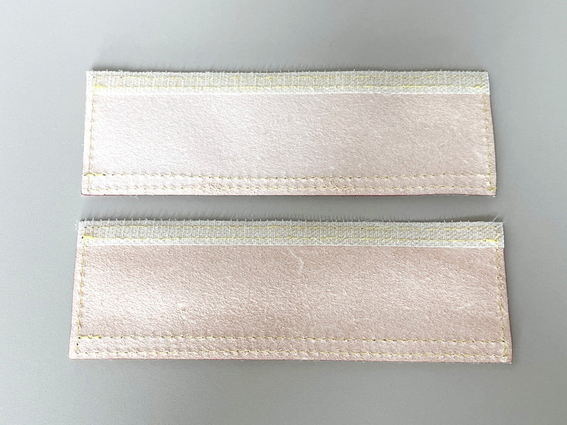 A Pair of Vachetta Leather Handle Protectors for LV Neverfull Bags, Vachetta & Patina Colors