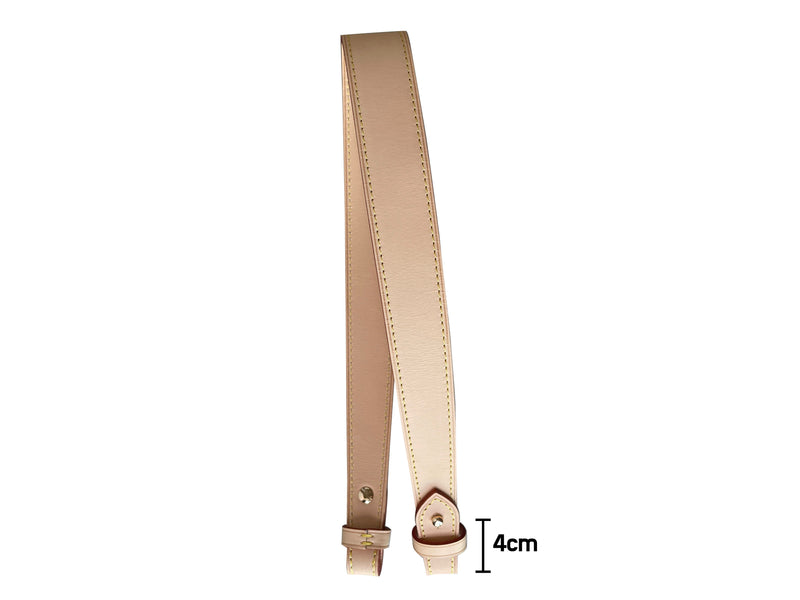 Vachetta and Patina Leather Straps for LV Graceful Bags Bucket Bags - 60cm Shoulder Strap