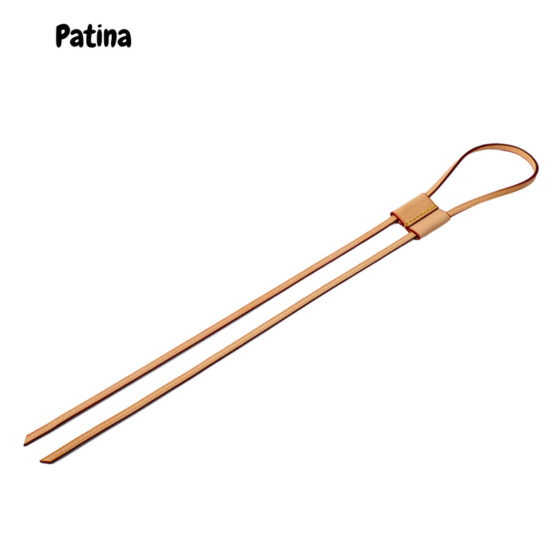 Cinch Drawstring for Bucket Bag, Replacement Strap Slider, Vachetta Genuine Leather