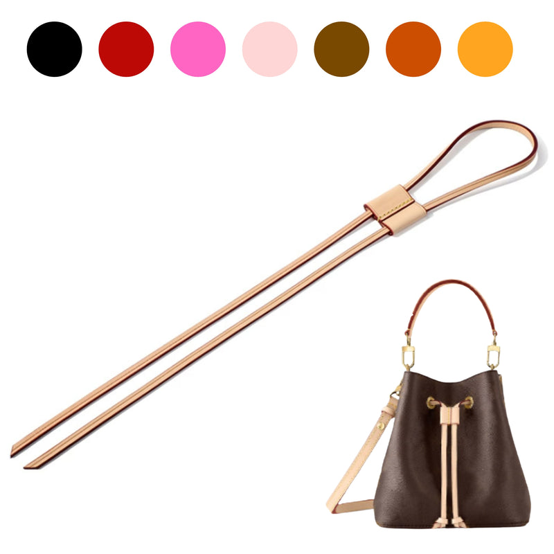 Cinch Drawstring for NeoNoe, Replacement Strap Slider, Vachetta Genuine Leather