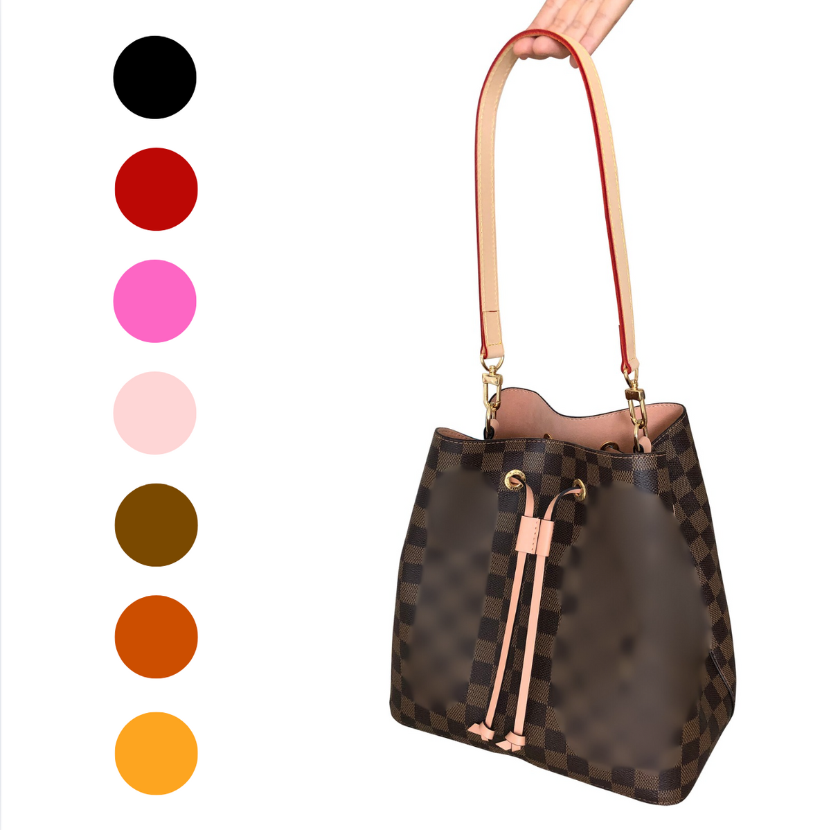 Handbag Top Purse Handle Shoulder Strap, 60cm Length 1.8cm Width