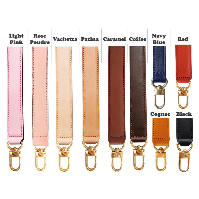 Genuine Leather top handle for handbag Color Options