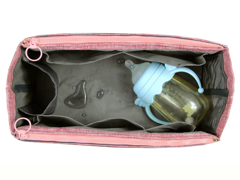 [LV Lockme Day] Waterproof Linen Bag Organizer - Customized Purse Insert, Tote Liner Protector, Handbag Organiser (Type D)