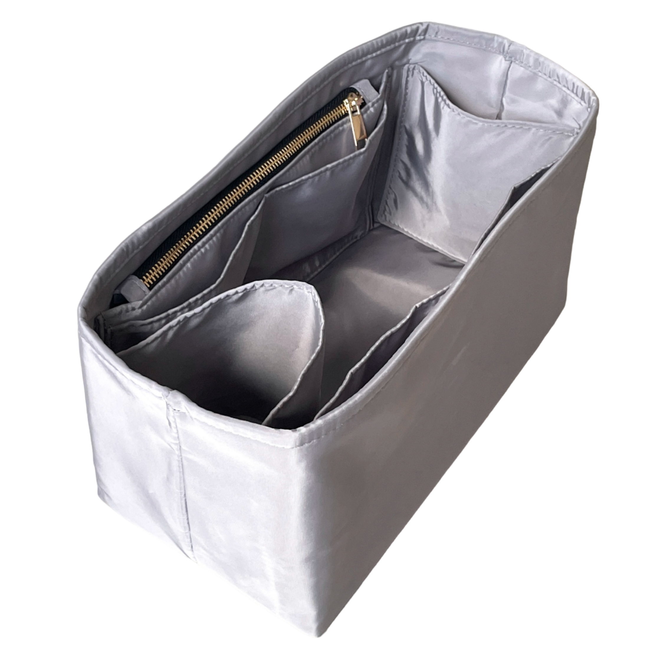 ●バッグインバッグ● YENKY ZIPPER TOTE BAG・PM0062専用 Nylon-D-LightGrey_93cc0149-
