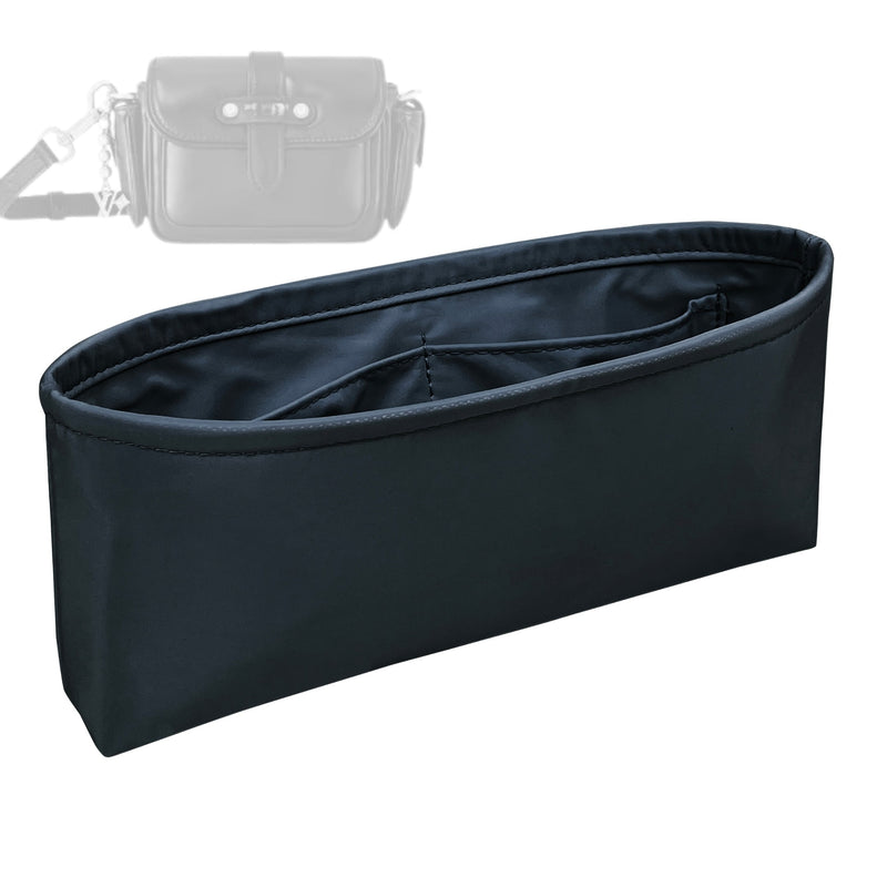 Organizer for [Cargo Wearable Wallet, LV] Tote Purse Bag Insert Organiser Liner Shaper (Nylon, Slim Shape)