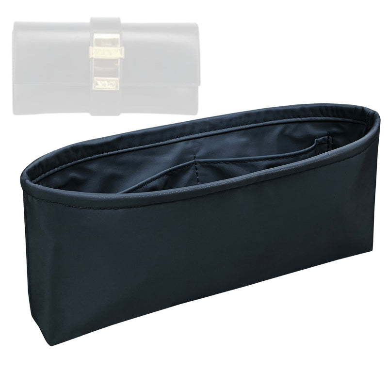 Organizer for [Medor Clutch 23cm, Hermes] Tote Purse Bag Insert Organiser Liner Shaper (Nylon, Slim Shape)