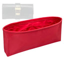Organizer for [Medor Clutch 29cm, Hermes] Tote Purse Bag Insert Organiser Liner Shaper (Nylon, Slim Shape)