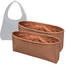 Organizer for [Lana Shoulder Bag 34, Coach] Tote Purse Bag Insert Organiser Liner Shaper (Nylon, A Pair of Inserts)