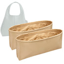 Organizer for [Lana Shoulder Bag 23, Coach] Tote Purse Bag Insert Organiser Liner Shaper (Nylon, A Pair of Inserts)