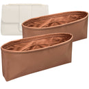 Organizer for [Large Victoire, Celine] Tote Purse Bag Insert Organiser Liner Shaper (Nylon, A Pair of Inserts)