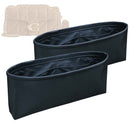 Organizer for [Tabby Shoulder Bag 33, Coach] Tote Purse Bag Insert Organiser Liner Shaper (Nylon, A Pair of Inserts)