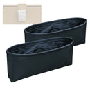 Organizer for [Neo Medor Clutch, Hermes] Tote Purse Bag Insert Organiser Liner Shaper (Nylon, A Pair of Inserts)