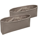 Organizer for [Willow Bucket Bag 24cm (C3916 B4/BK), Coach] Bag Insert (Nylon, A Pair of Inserts)