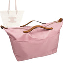 Organizer for [Classic Panier in Raffia and Calfskin Medium, Celine] Tote Purse Bag Insert Organiser Liner Shaper (Nylon, Zip Cover with Handle)