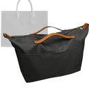 Organizer for [Ace Tote 35, Coach] Tote Purse Bag Insert Organiser Liner Shaper (Nylon, Zip Cover with Handle)