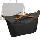 Organizer for [Tote 40 With Signature Canvas, Coach] Tote Purse Bag Insert Organiser Liner Shaper (Nylon, Zip Cover with Handle)