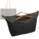 Organizer for [Large Duty Free Tote, Balenciaga] Tote Purse Bag Insert Organiser Liner Shaper (Nylon, Zip Cover with Handle)