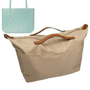 Organizer for [Baby Bogg Bag, Bogg] Tote Purse Bag Insert Organiser Liner Shaper (Nylon, Zip Cover with Handle)