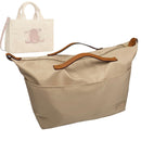 Organizer for [SMALL CABAS THAIS IN Raffia and calfskin, Celine] Tote Purse Bag Insert Organiser Liner Shaper (Nylon, Zip Cover with Handle)