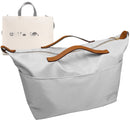 Organizer for [Small G-Tote bag, Givenchy] Tote Purse Bag Insert Organiser Liner Shaper (Nylon, Zip Cover with Handle)