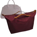 Organizer for [Soft Empire Carryall 28, Coach] Tote Purse Bag Insert Organiser Liner Shaper (Nylon, Zip Cover with Handle)