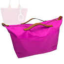 Organizer for [Steeple Tote 25, Hermes] Tote Purse Bag Insert Organiser Liner Shaper (Nylon, Zip Cover with Handle)