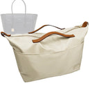 Organizer for [East-West tote bag (XL), Ferragamo] Tote Purse Bag Insert Organiser Liner Shaper (Nylon, Zip Cover with Handle)