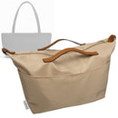 Organizer for [East West Easy Tote, Cuyana] Tote Purse Bag Insert Organiser Liner Shaper (Nylon, Zip Cover with Handle)