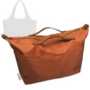 Organizer for [System Tote 13-inch, Cuyana] Tote Purse Bag Insert Organiser Liner Shaper (Nylon, Zip Cover with Handle)
