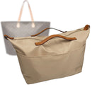 Organizer for [All-in GM (Large), LV] Tote Purse Bag Insert Liner Shaper (Nylon, Zip Cover with Handle)