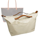 Organizer for [Artois GM (Large), Goyard] Tote Purse Bag Insert Liner Shaper (Nylon, Zip Cover with Handle)