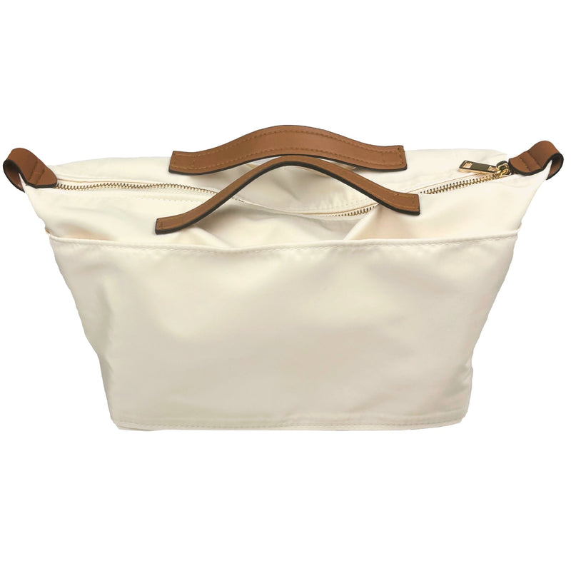 Organizer for [Le Pliage Néo Top Handle Medium, Longchamp] Bag Insert (Nylon, Zip Cover with Handle)