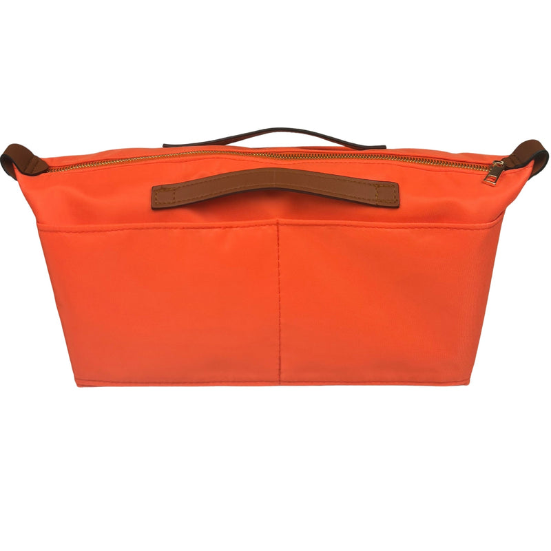 Organizer for [Le Pliage Original S Travel Bag, Longchamp] Bag Insert (Nylon, Zip Cover with Handle)