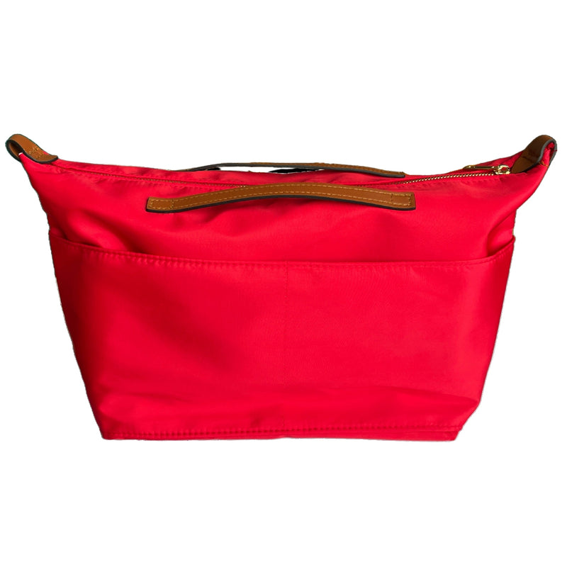 Organizer for [Le Pliage Néo Top Handle Medium, Longchamp] Bag Insert (Nylon, Zip Cover with Handle)