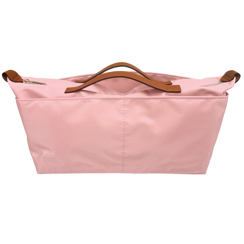 Organizer for [Le Pliage Néo Top Handle Medium, Longchamp] Bag Insert (Nylon, Zip Cover with Handle)