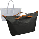 Organizer for [Daily Battle 41, Faure Le Page] Tote Purse Bag Insert Liner Shaper (Nylon, Zip Cover with Handle)