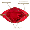 Organizer for [East-West tote bag (L), Ferragamo] Bag Insert (Nylon, Zip Cover with Handle)