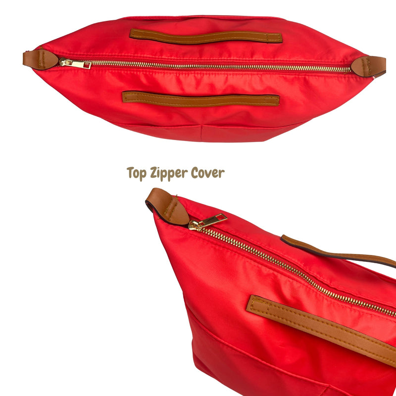 Organizer for [Nastroloubi FAV XL, Christian Louboutin] Bag Insert (Nylon, Zip Cover with Handle)