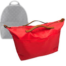 Organizer for [Discovery Backpack, LV] Tote Purse Bag Insert Liner Shaper (Nylon, Zip Cover with Handle)