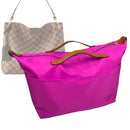 Organizer for [Graceful PM (Small), LV] Tote Purse Bag Insert Liner Shaper (Nylon, Zip Cover with Handle)